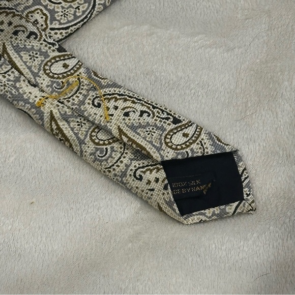 Vintage Coach Paisley Silk Tie - Picture 4 of 4